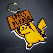 PVC Keychain Sample