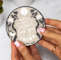 PVC Rubber Coasters Sample