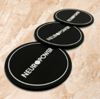 PVC Rubber Coasters Sample