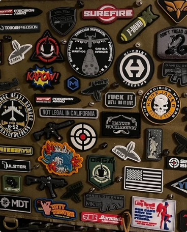 Biggest PVC Velcro Patches