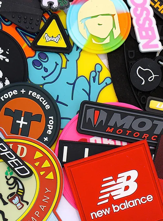 Custom Made PVC Labels Custom Made PVC Labels